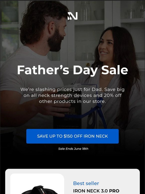 Our Father's Day Sale Is Here 😎