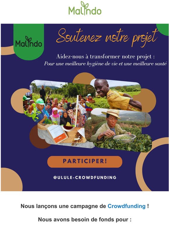 Malindo lance une campagne de crowdfunding : Aidez-nous à transformer notre projet !