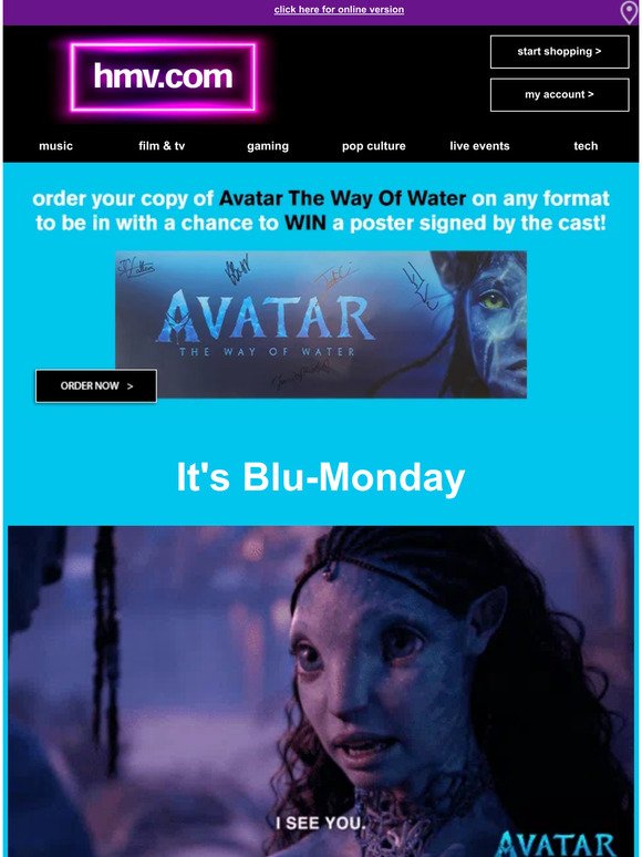 Blu-Monday | Everything BIG on Film & TV ✋