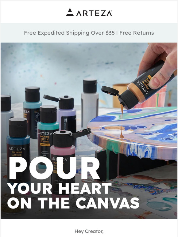 Arteza® Art Supplies Email Newsletters Shop Sales, Discounts, and
