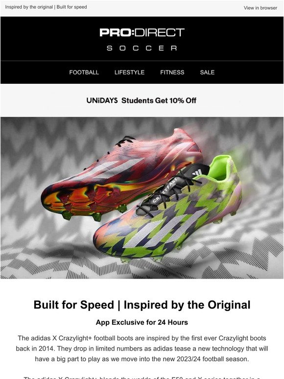 New: adidas X Crazylight+ Boots Limited Edition!
