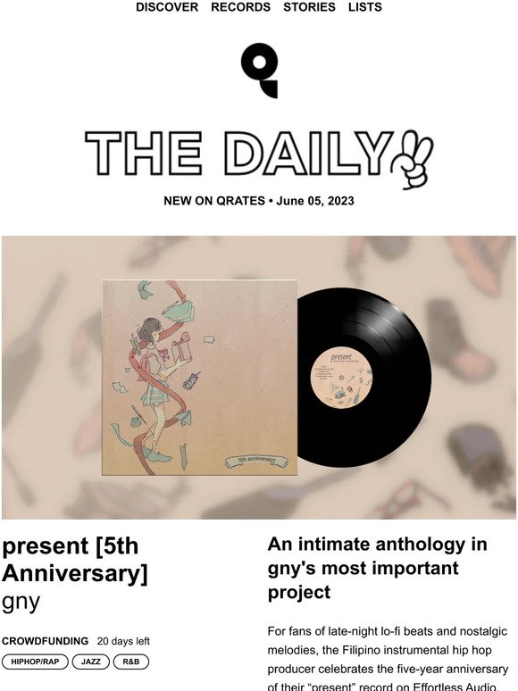 Qrates Daily: gny, "present" (Fifth Anniversary)