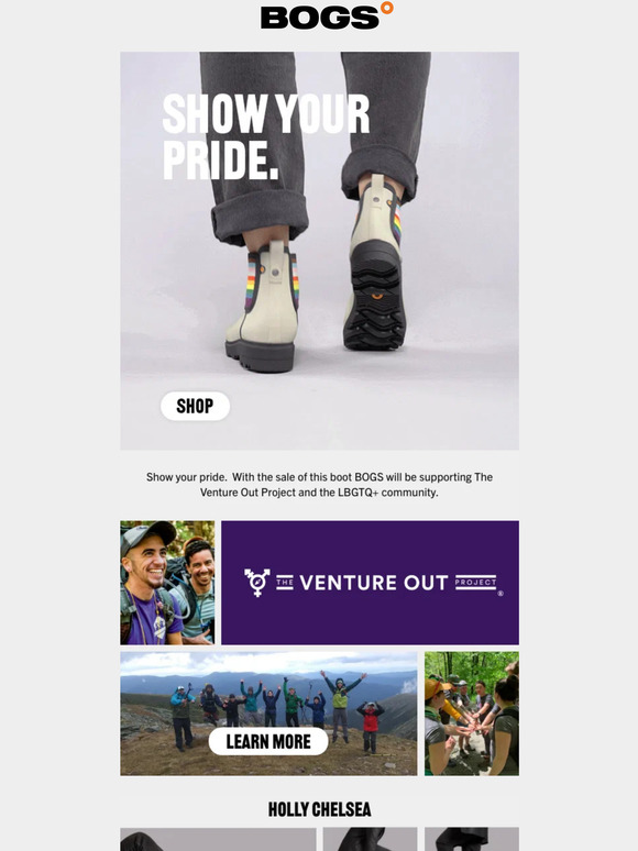 Show Your Pride | Support The Venture Out Project