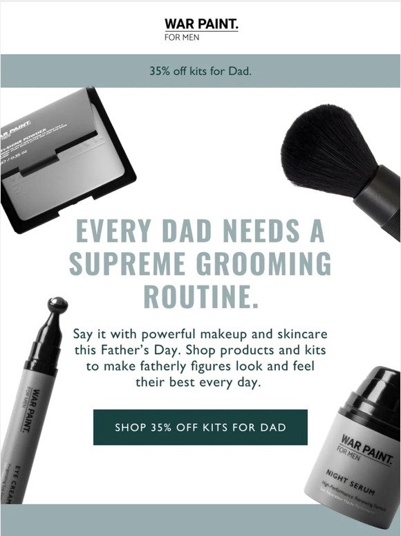 Unlock 35% off for Father's Day gifting.