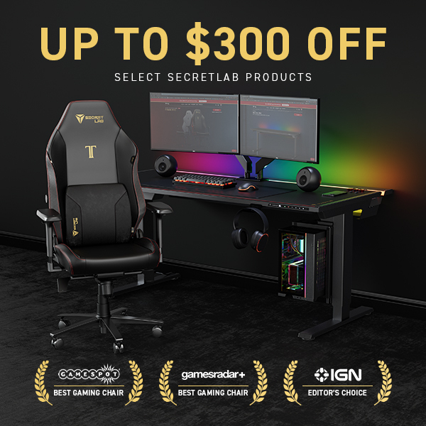 Secretlab MidYear SALE Up to 300 OFF Secretlab products Milled