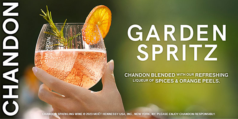 The First Sip Of Summer - CHANDON Garden Spritz: A Delicious
