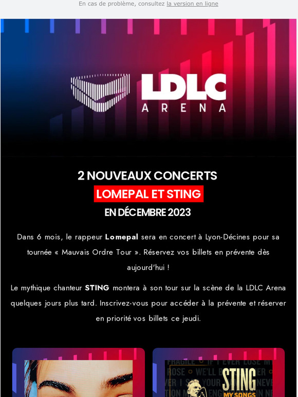 Lyon : le rappeur Lomepal en concert à la LDLC arena - Tout Lyon