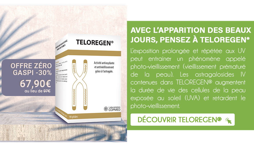 Avec l'apparition des beaux jours, pensez à teloregen®