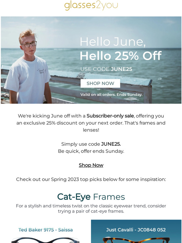 Hello June ☀️ Hello 25% Off!