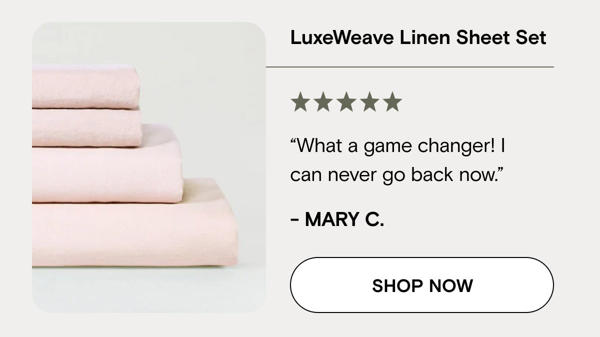 LuxeWeave Linen Sheet Set