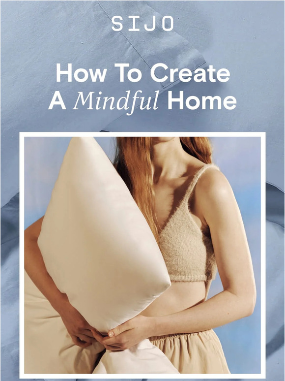 Olive Wren French Linen Bedding: 7 tips for creating a mindful home 🏡