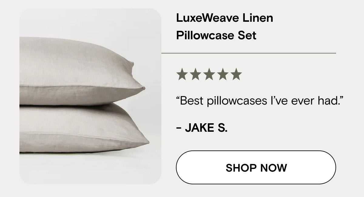 LuxeWeave Linen Pillowcase Set