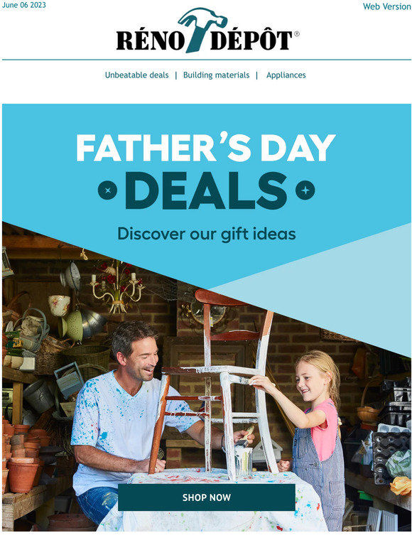 Reno Depot The best Father's Day deals...right this way 🔥 Milled