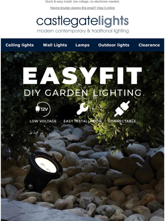 DIY Garden Lighting 🌱