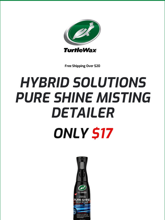 Turtle Wax Hybrid Solutions Pure Shine Misting Detailer 20 oz