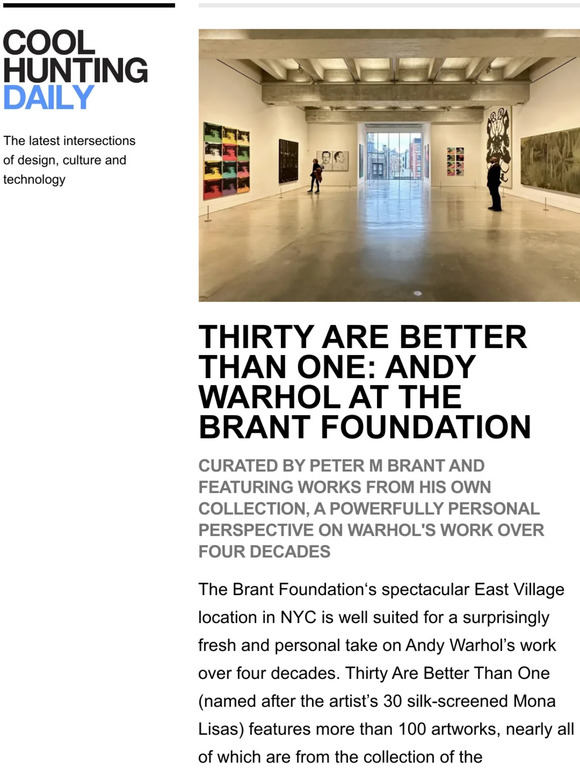 A powerfully personal perspective on Warhol's work over four decades