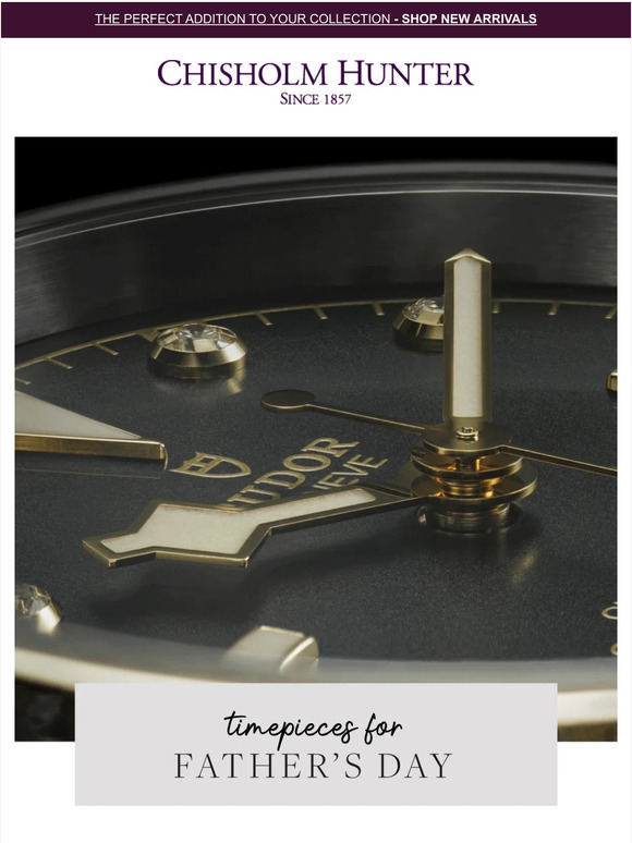 Give the Gift of Time this Father's Day