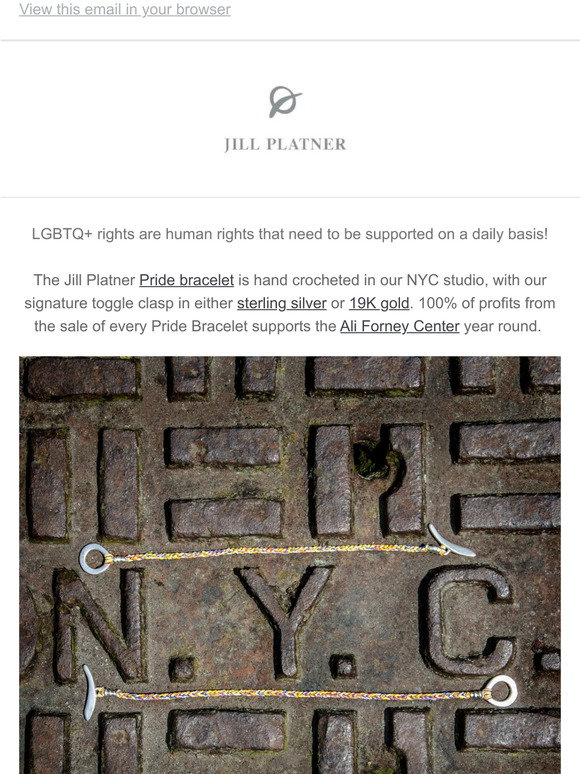 Jill Platner: JP Pride for Ali Forney Center! | Milled