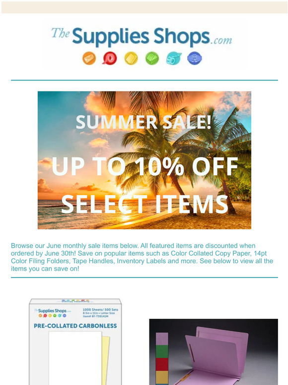 Summer Savings now Available
