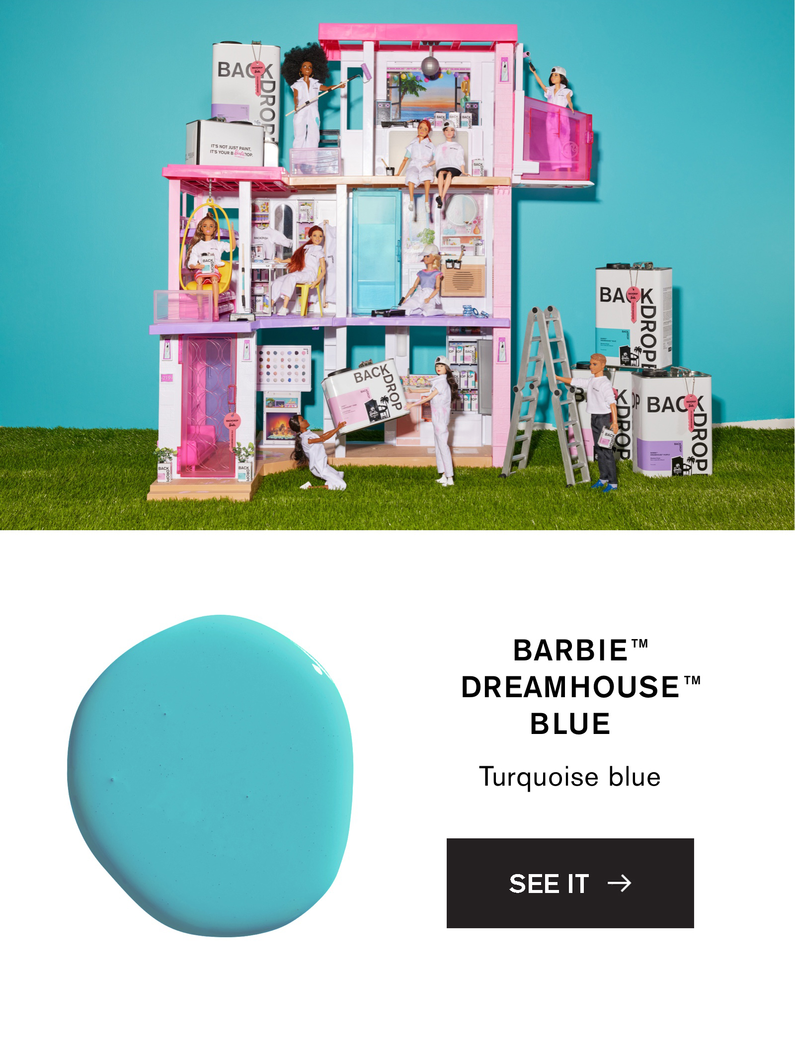 Backdrop BARBIE PINK PAINT Milled Zvp9jjsKI Yc