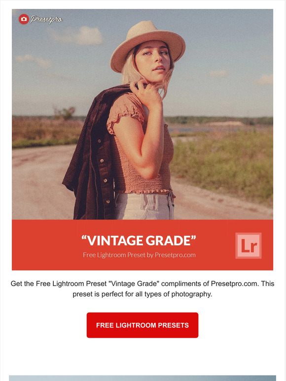 Presetpro Lightroom Presets Free Lightroom Preset Vintage Grade Milled