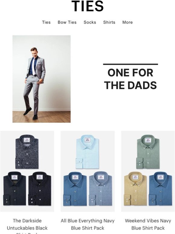 Dad Needs Love Too! Father's Day Gifts at TIES