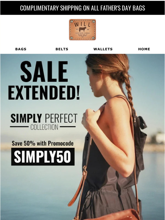 💲Take an additional 50% off Already marked down prices. Simply Perfect Sale EXTENDED! 💲