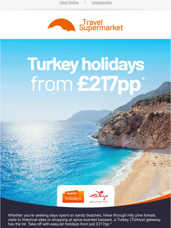 easyjet travel advice turkey