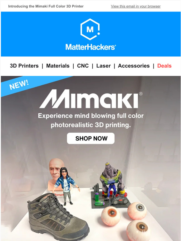 MatterHackers: Introducing Mimaki: The Full-Color, Professional 3D ...