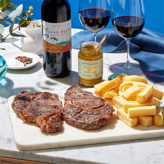 Fortnum's Steak & Chips Box