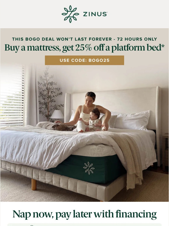 Bogo mattress deals