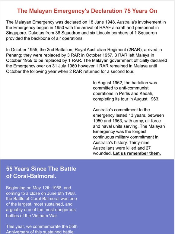 🌏75 Years Since The Malayan Emergency's Declaration