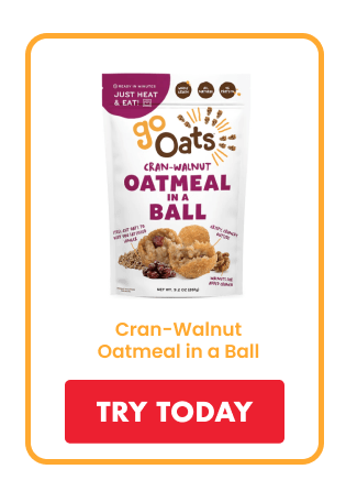 Cran-Walnut Oatmeal in a Ball