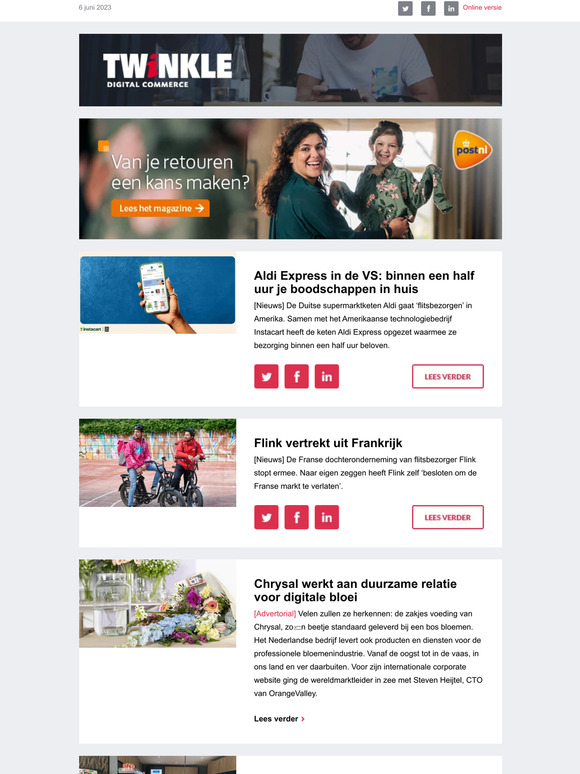 Aldi Express in de VS: binnen een half uur je boodschappen in huis