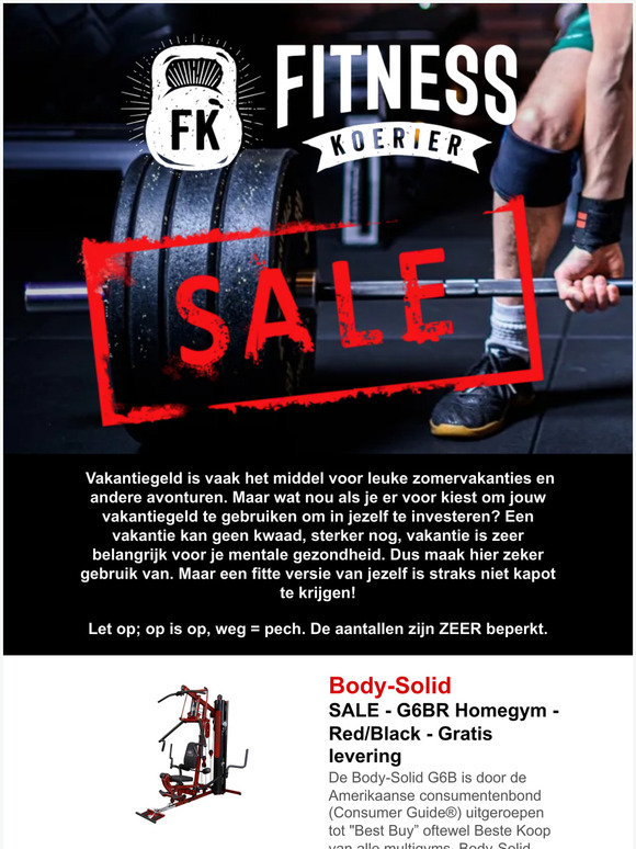 OP = OP Magazijn Sale - Haal alles uit je vakantiegeld 💪🏼