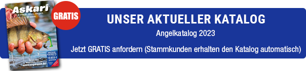 Jetzt GRATIS anfordern: Unser aktueller Angelkatalog!