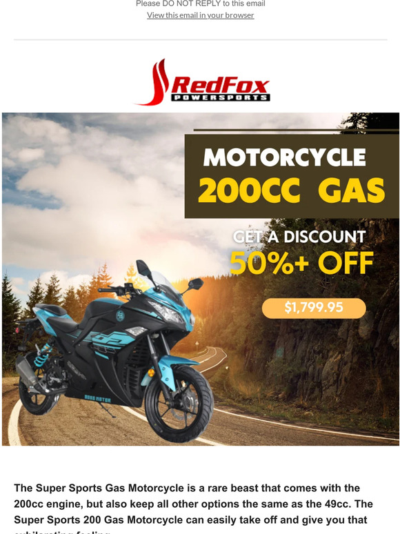 2023/05 - 200cc Gas Motorcycle DF200SST-23