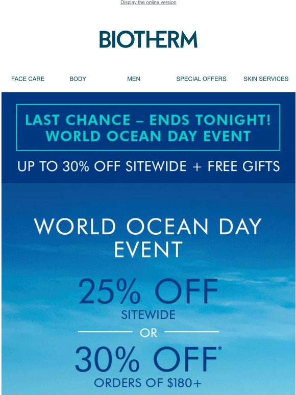 Last Chance to Shop Our World Ocean Day Event!