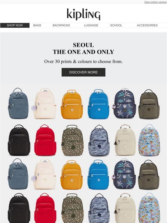 SEOUL, the one and only I A must-have backpack