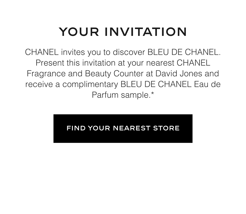 Chanel bleu david discount jones