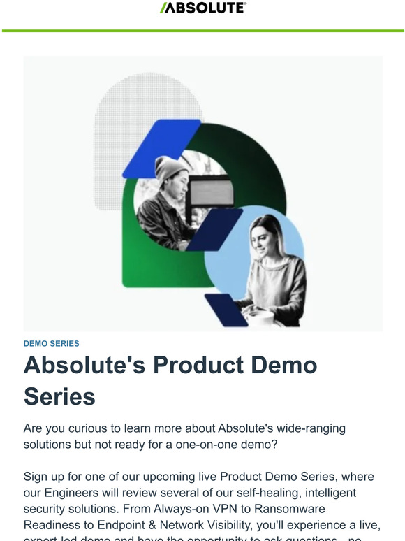 Absolute's Product Demo Series