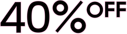 40% OFF