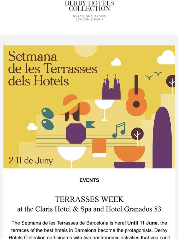 —, enjoy the "Setmana de les Terrasses" de Barcelona
