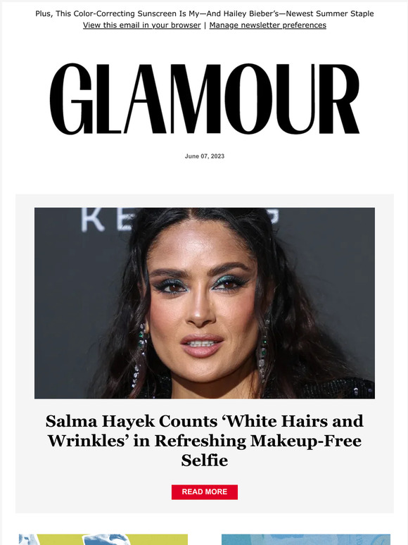 Glamour: Salma Hayek Counts ‘White Hairs And Wrinkles’ In Refreshing ...