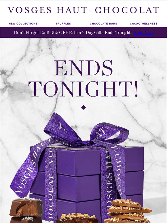Ends Tonight! 15% OFF Father's Day Gifts