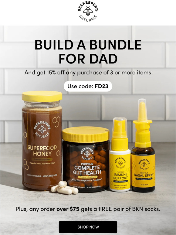 15% Off For Father’s Day