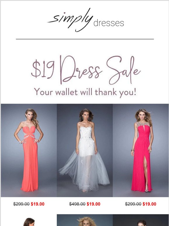 $19 dresses - Hundreds of New Styles Added - Going Fast!