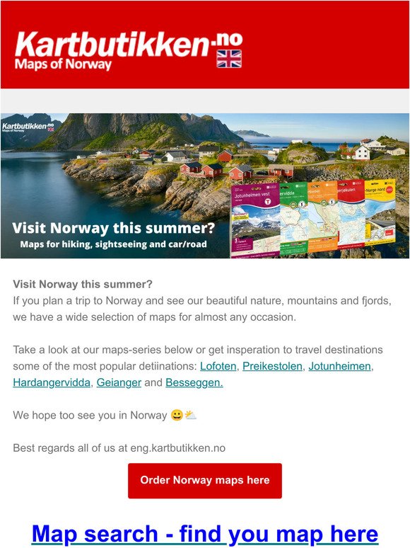 Visit Norway this summer