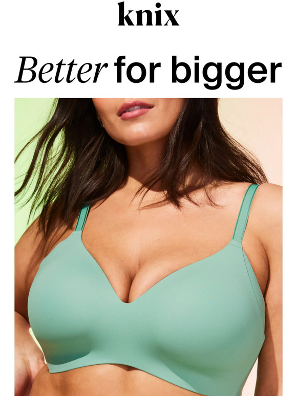 Knix Bigger bust? This bra gets it Milled