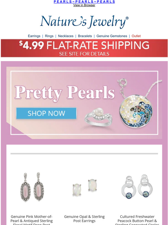 Nature's Jewelry A Pearl of Wisdom Iridescent Styles to Make You